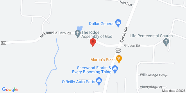 7907 Jacksonville Cato Rd, Jacksonville, Arkansas, AR, 72076-2219 Map