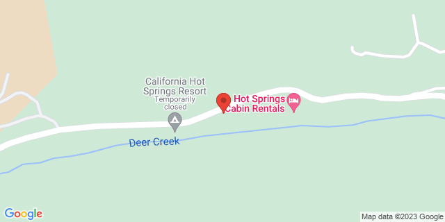 42231 Hot Springs Dr, California Hot Springs, California, CA, 93207-9998 Map