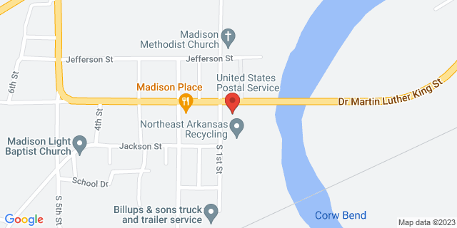 101 S First St, Madison, Arkansas, AR, 72359-9998 Map