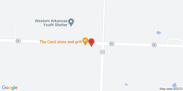 21 W Highway 96, Cecil, Arkansas, AR, 72930-9998 Map