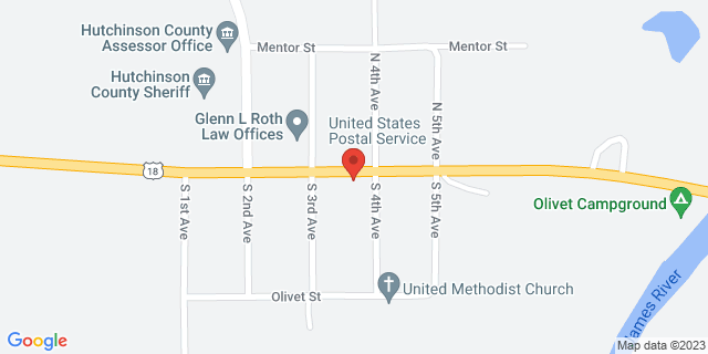 145 Euclid St, Olivet, South Dakota, SD, 57052-9998 Map