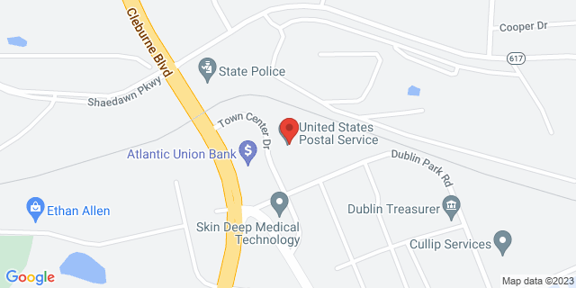 1 Town Center Dr, Dublin, Virginia, VA, 24084-9998 Map