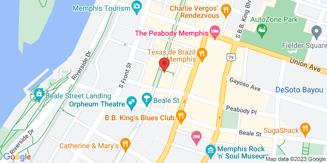 100 Peabody Pl Ste 150, Memphis, Tennessee, TN, 38103-3687 Map