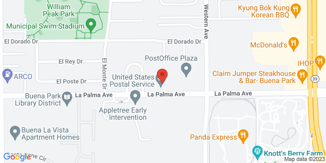 7377 La Palma Ave, Buena Park, California, CA, 90622-9998 Map