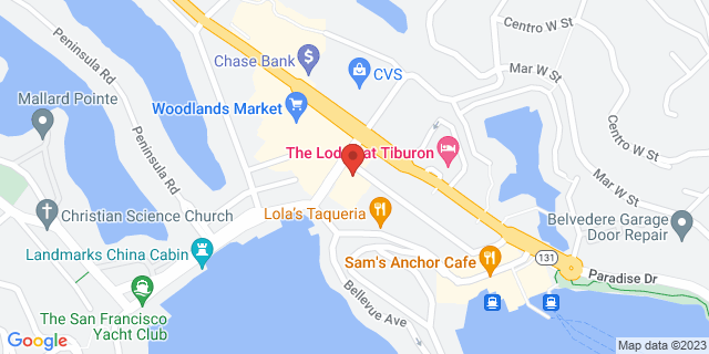 6 Beach Rd, Belvedere Tiburon, California, CA, 94920-2366 Map