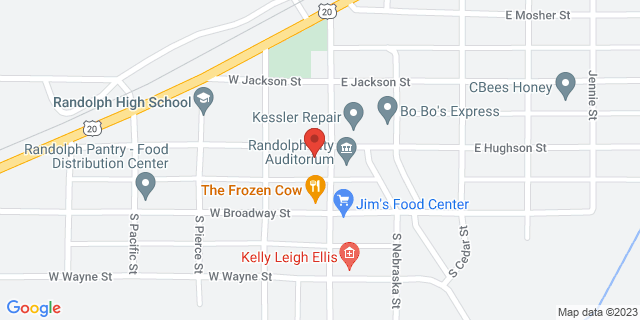 120 N Main St, Randolph, Nebraska, NE, 68771-5516 Map