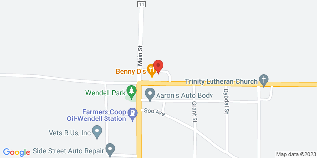 542 State Highway 55, Wendell, Minnesota, MN, 56590-9998 Map