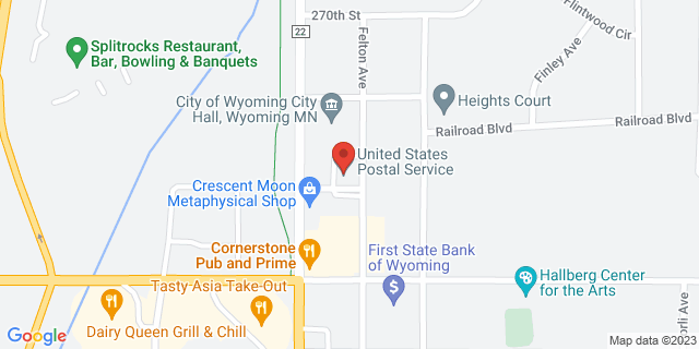 26824 Felton Ave, Wyoming, Minnesota, MN, 55092-9031 Map