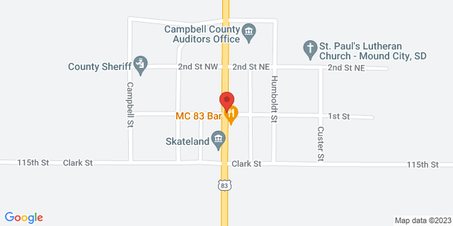 202 Main St N, Mound City, South Dakota, SD, 57646-9998 Map