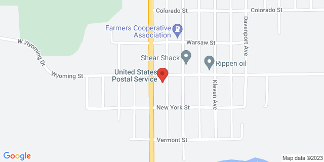 407 Wyoming St, Culbertson, Nebraska, NE, 69024-4015 Map