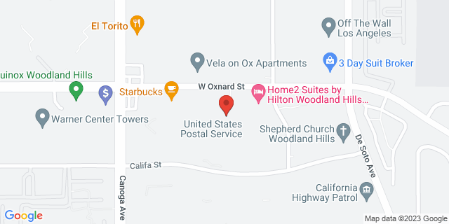 21200 Oxnard St, Woodland Hills, California, CA, 91367-9998 Map