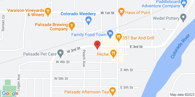 201 W Third St, Palisade, Colorado, CO, 81526-9800 Map