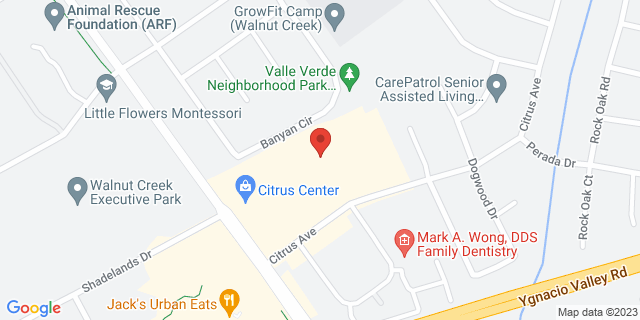 2244 Oak Grove Rd, Walnut Creek, California, CA, 94598-9991 Map