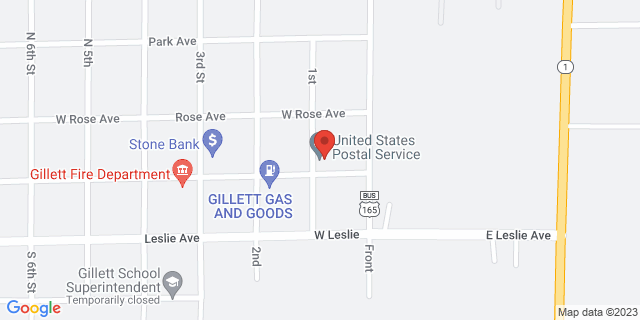 14 W Main St, Gillett, Arkansas, AR, 72055-9998 Map