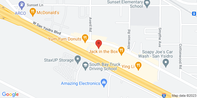 440 W San Ysidro Blvd, San Ysidro, California, CA, 92173-9998 Map