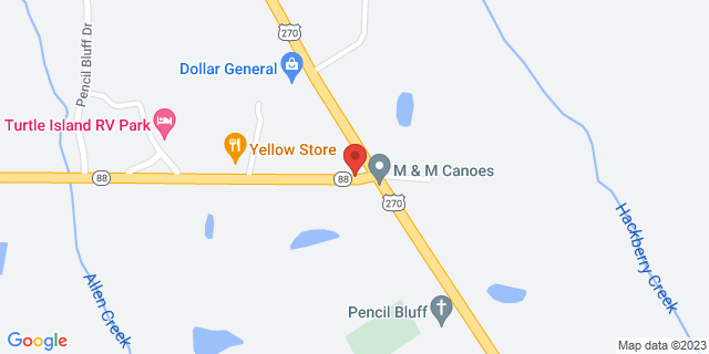 3672 W Highway 270, Pencil Bluff, Arkansas, AR, 71965-9998 Map