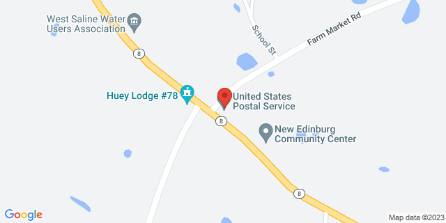 6530 Highway 8, New Edinburg, Arkansas, AR, 71660-9998 Map