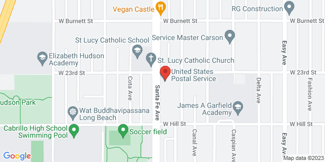 1690 W 23Rd St, Long Beach, California, CA, 90810-9997 Map