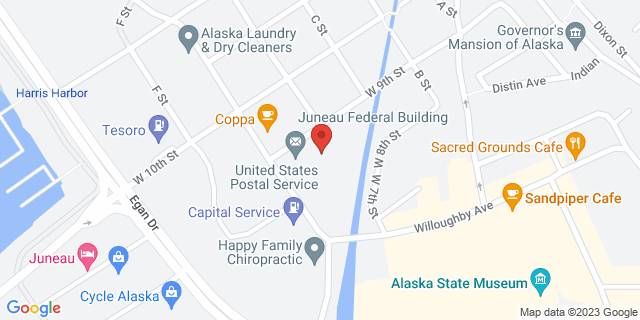 709 W 9Th St, Juneau, Alaska, AK, 99801-1807 Map