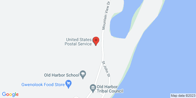 9998 Three Saints Ave, Old Harbor, Alaska, AK, 99643-9800 Map