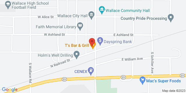 233 S Commercial Ave, Wallace, Nebraska, NE, 69169-8091 Map