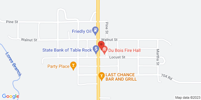 304 Miner St, Du Bois, Nebraska, NE, 68345-9800 Map