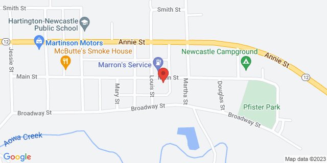 308 Main St, Newcastle, Nebraska, NE, 68757-6006 Map