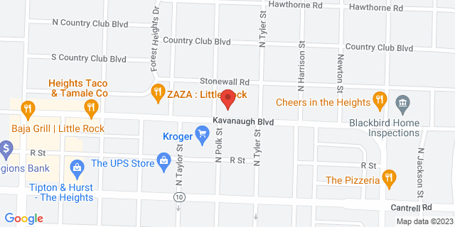 5420 Kavanaugh Blvd, Little Rock, Arkansas, AR, 72207-9998 Map