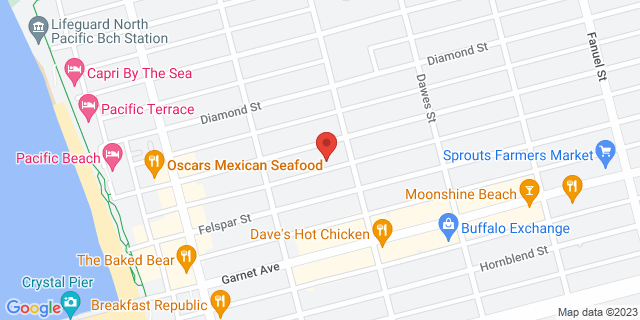 4640 Cass St, San Diego, California, CA, 92109-9998 Map