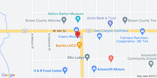 375 N Main St, Ainsworth, Nebraska, NE, 69210-9998 Map