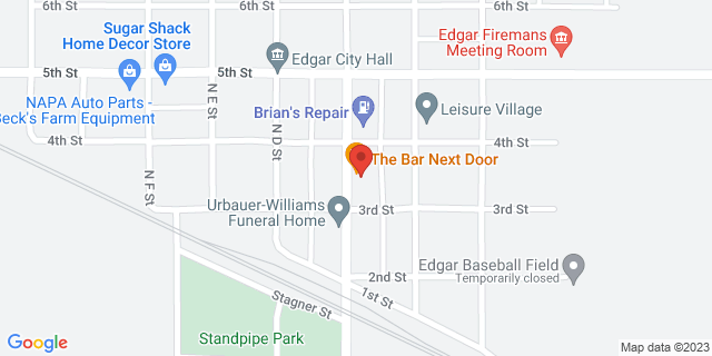 312 N C St, Edgar, Nebraska, NE, 68935-3194 Map