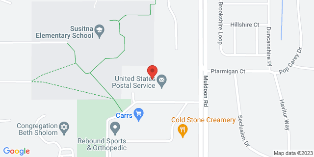 2420 Muldoon Rd, York, Alaska, AK, 99504-3673 Map