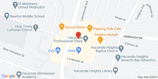 2054 S Hacienda Blvd, Hacienda Heights, California, CA, 91745-9998 Map