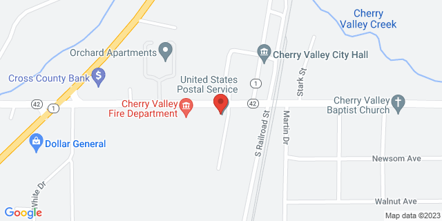 3239 Highway 42, Cherry Valley, Arkansas, AR, 72324-9998 Map